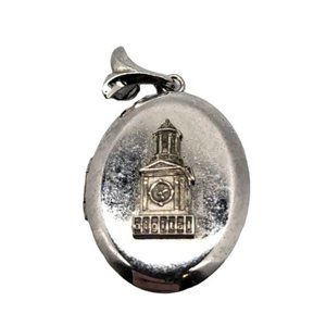Vintage Digital Computer Company Locket Necklace Pendant